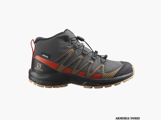 SALOMON – ENFANT – XA PRO V8 MID CSWP J Magnet / Acorn / Cherry Tomato