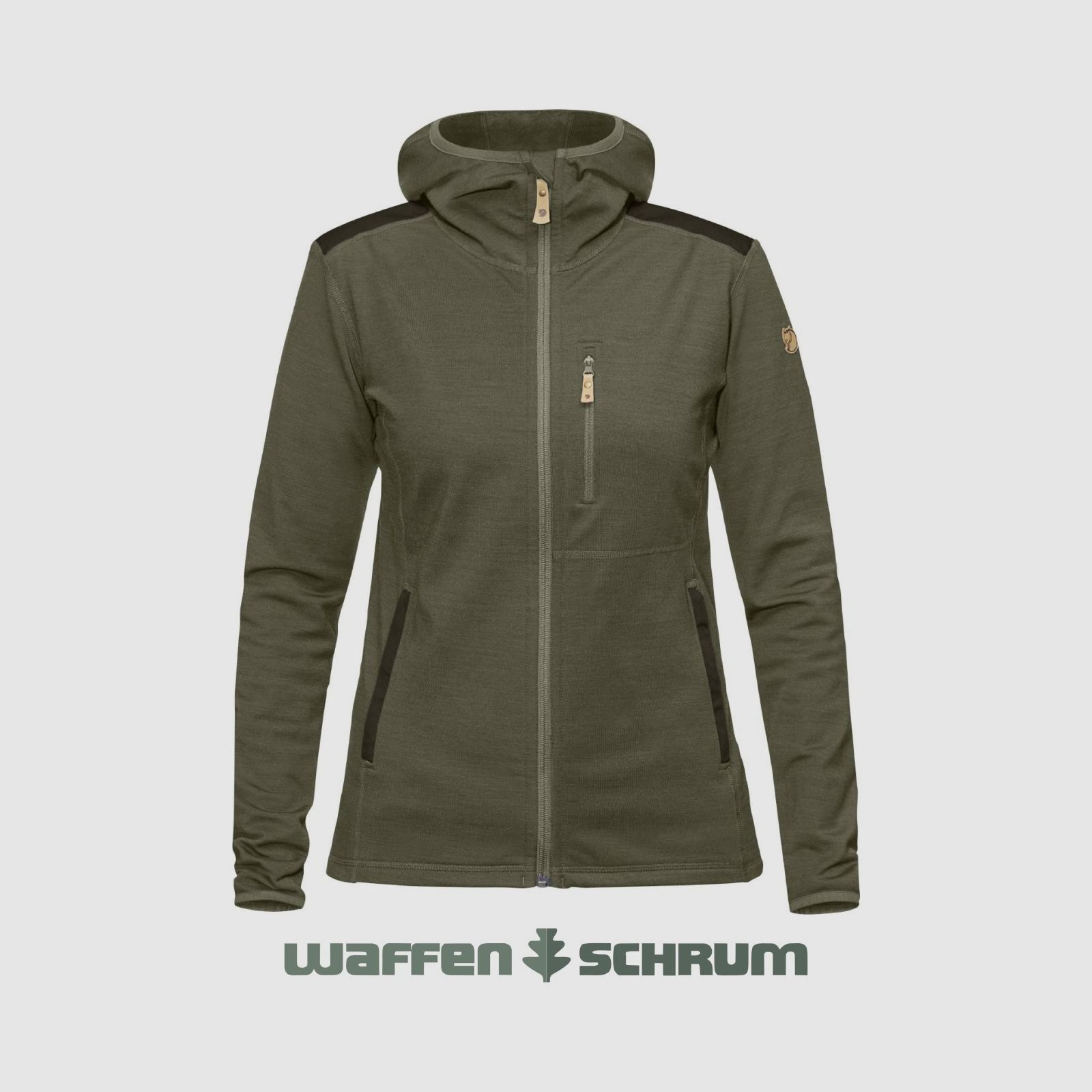 Fjällräven Fleecejacke Keb Laurel Green-Deep Forest