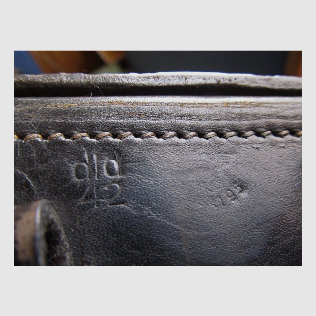 Holster P08 1942 with magazine from WW2