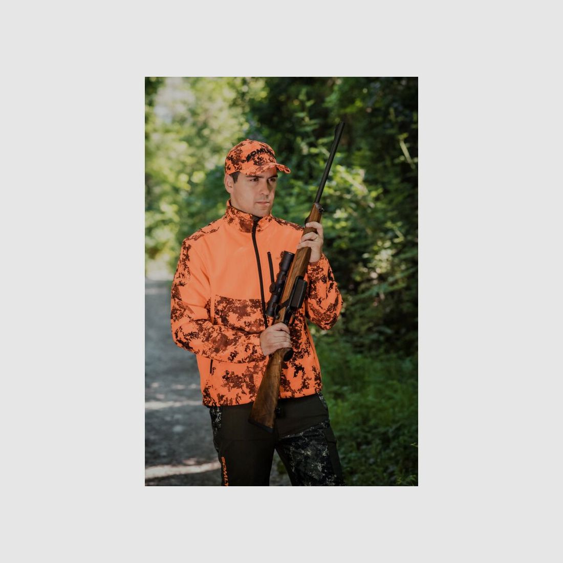 Somlys Drückjagd Jacke 407 Orange leicht