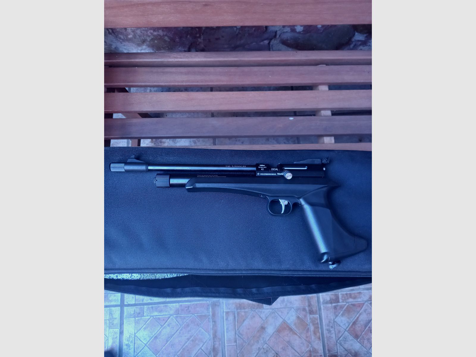 Pistolet Co2 "Diana Chaser" cal. 5,5mm Diabolo en boîte avec étui., image 5 sur 8