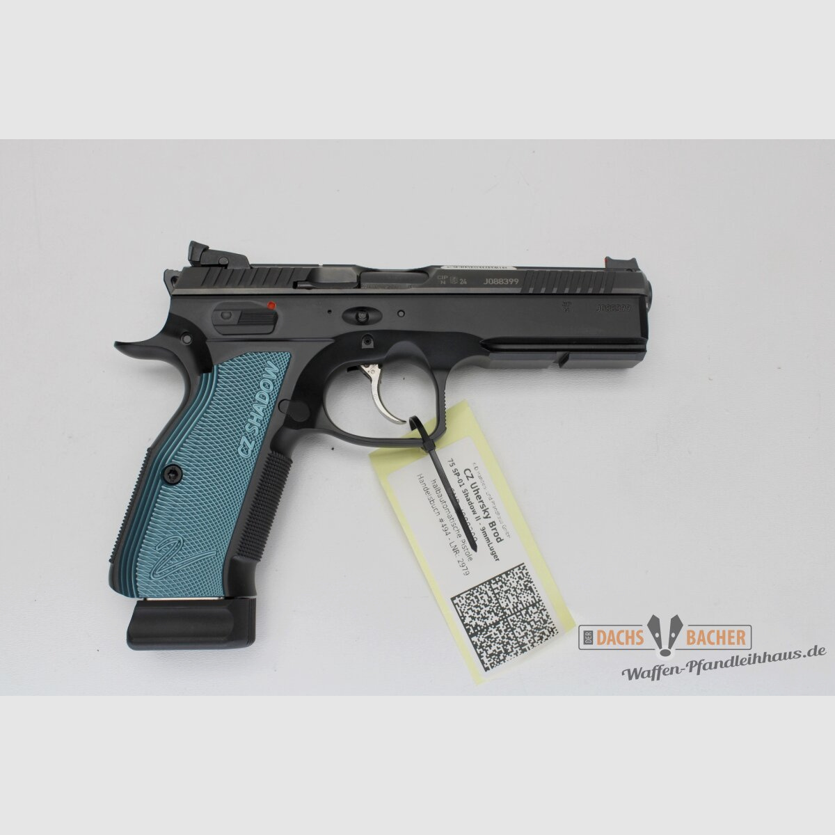 Pistole CZ 75 SP-01 Shadow II 2 Kal 9 Para inkl 2 Magazinen