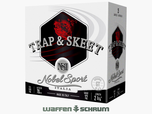 Nobel Sport Italia Trap and Skeet Skeet Shot 12/70 T9.5 2.0mm - 24g