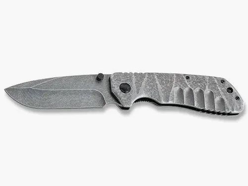 PUMA TEC Einhandmesser (Liner Lock, stonewashed-finish)