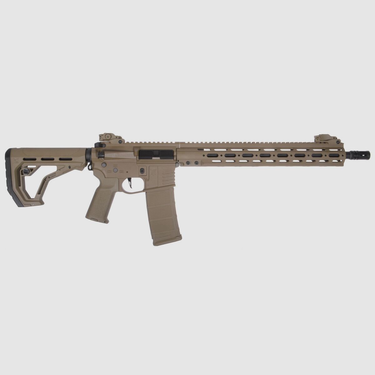 AR15 TEMPEST 2 ALPHA EAGLE ETU Tan S-AEG Softair Rifle Free from 18 Years | Delta Armory