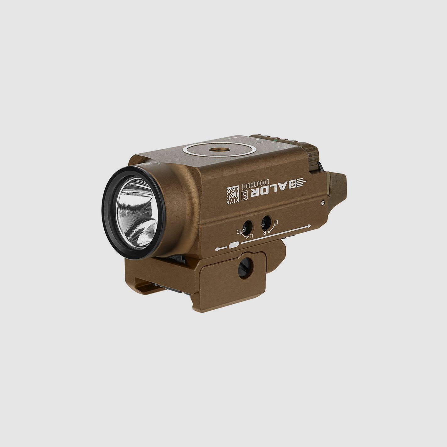 Olight Baldr S Lampe tactique avec laser vert, image 4 sur 9