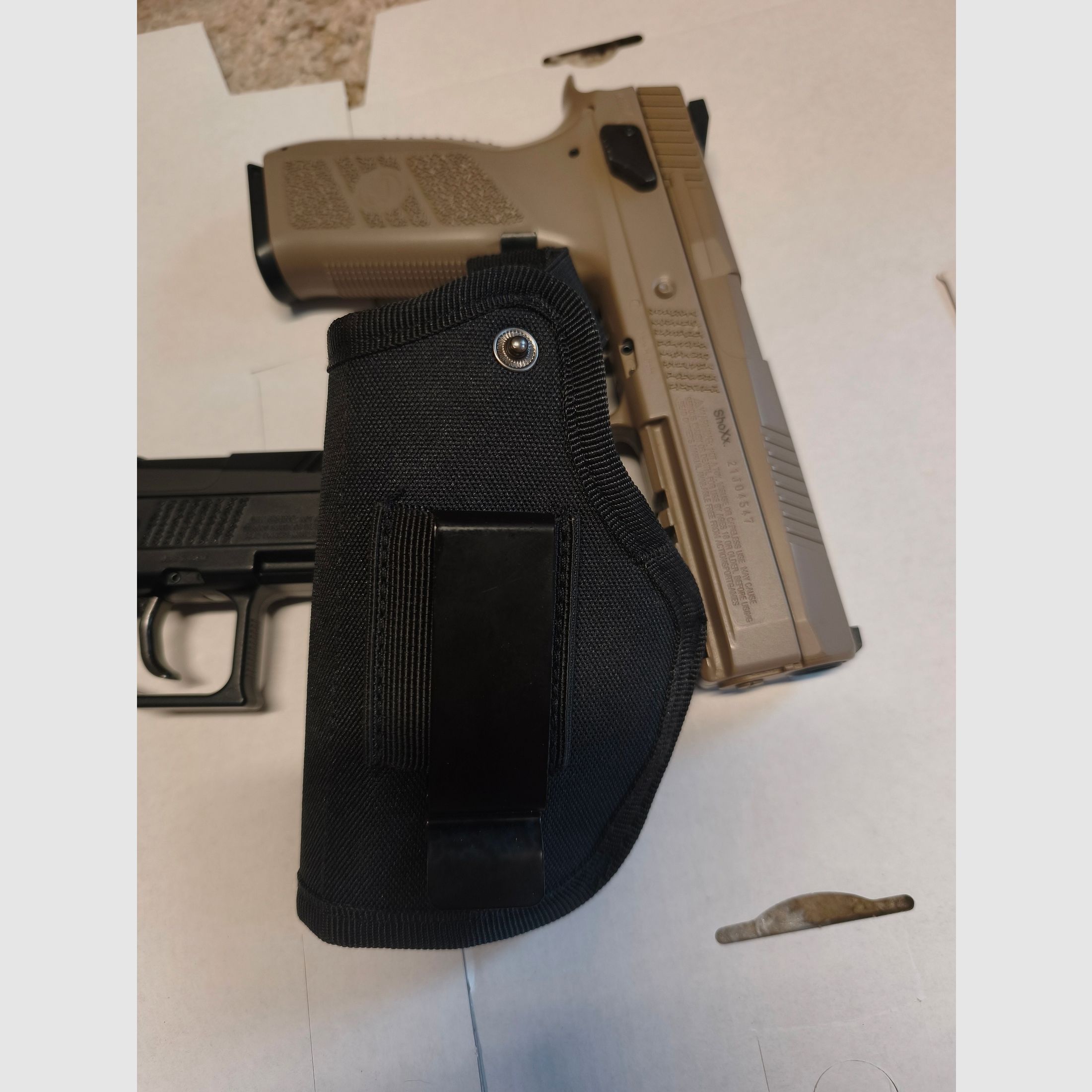 2x CO2 Pistool CZ P-09 4,5mm