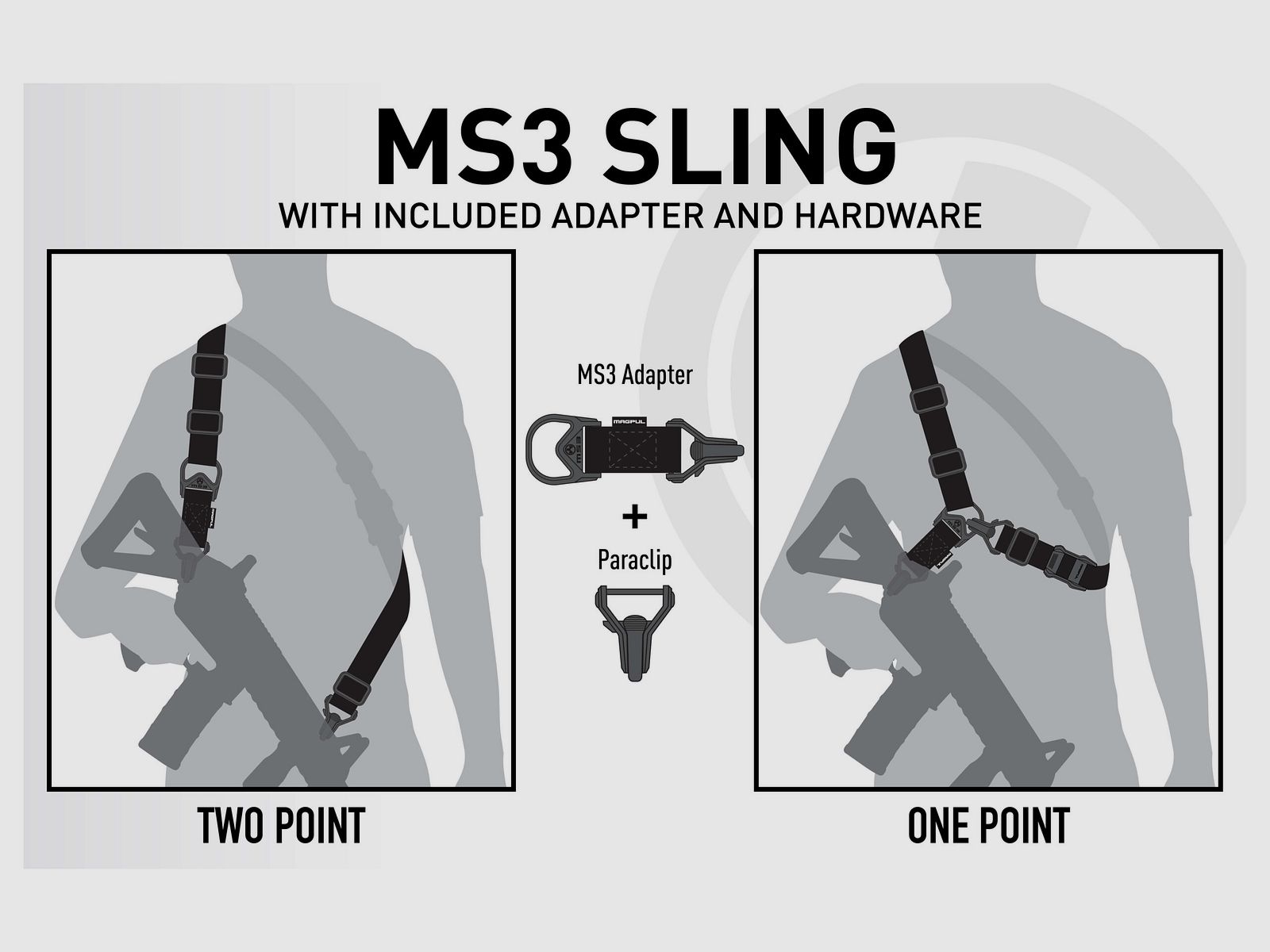 Magpul – MS3 GEN2 Sling / Black, Bild 8 von 8