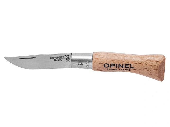 Nóż Opinel 02 inox buk (001070), zdjęcie 5 z 6