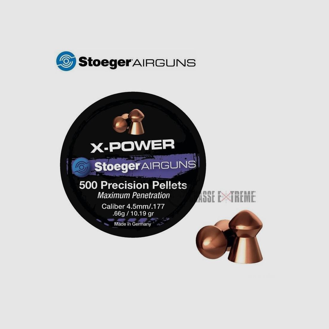 500 Plombs STOEGER AIRGUNS X-Power Cal 4.5mm