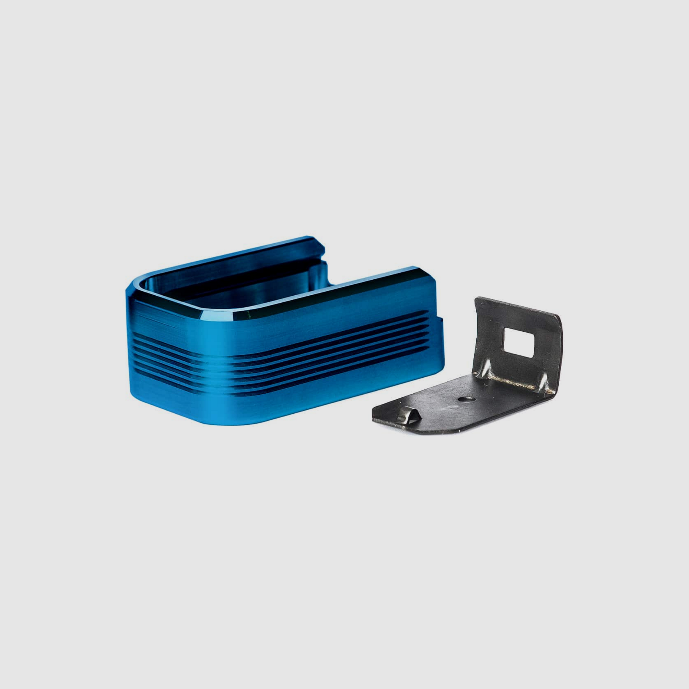 Stopka magazynka +2 P226 / Beretta 92 / Taurus PT92 / CZ75B / Tanfoglio SF, Niebieska - MECGAR