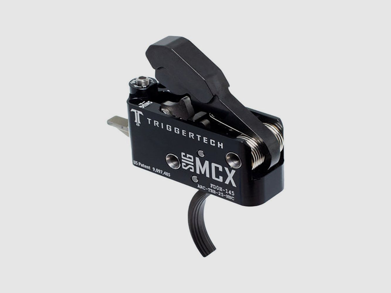 TRIGGERTECH MCX – Schwarze anpassbare gebogene Abzug, Bild 4 von 4