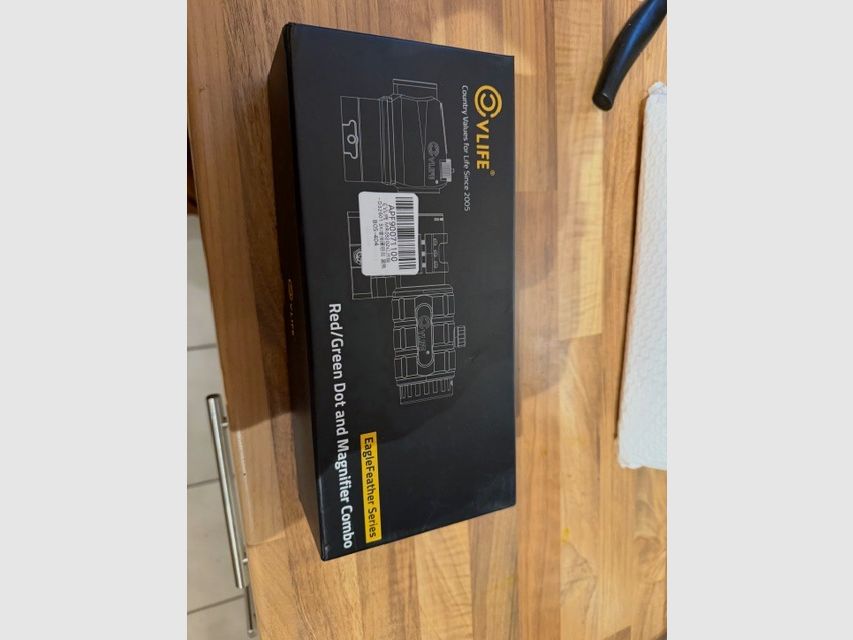 CVLIFE Jackal Howl Rotpunktvisier & 3X Vergrößerungskombination Neuware/Garantie