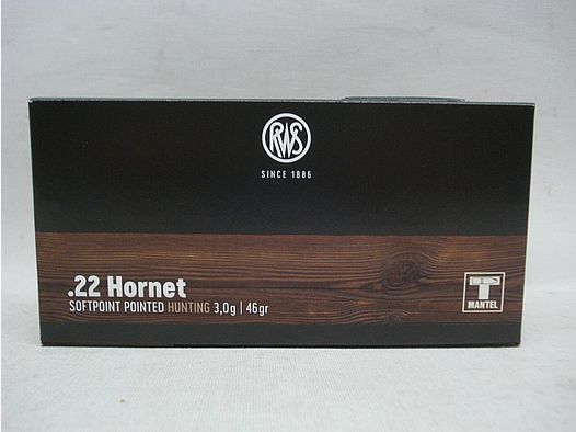 .22Hornet TMS - 3,0g/46gr (a20)