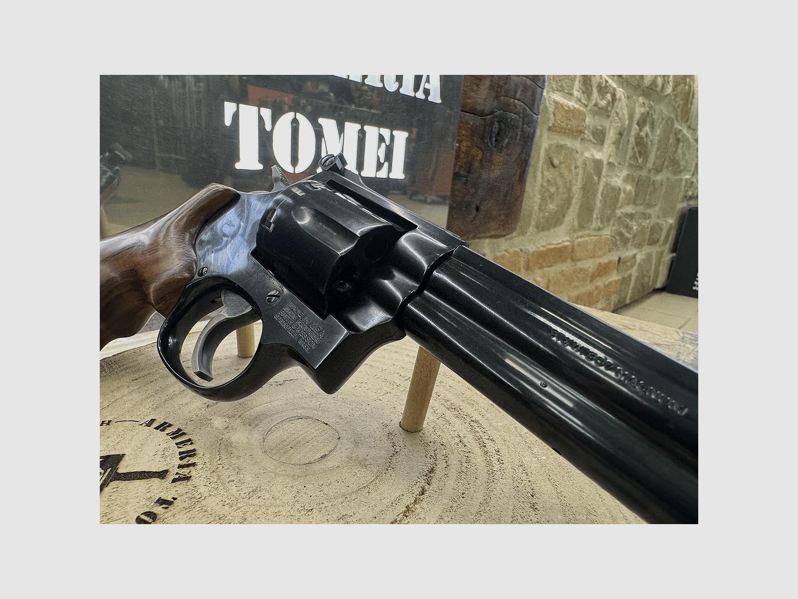 GEBRUIKT – REVOLVER – SMITH & WESSON MOD. 586 6" kal. 357 Mag., afbeelding 5 van 7