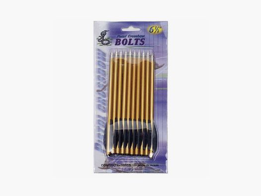 Ersatzpfeile für Armbrust Aluminium 10-er Pack
