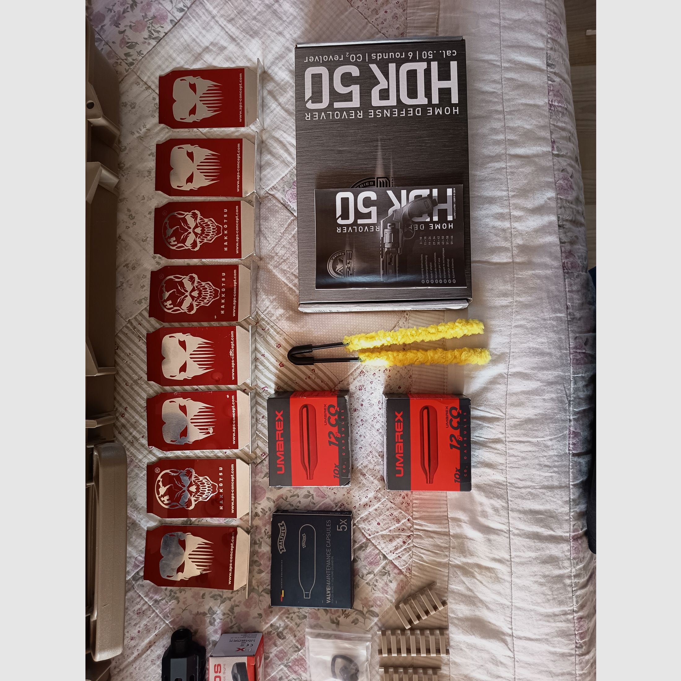 Umarex HDR 50 Revolver mit viel Zubehör, wie neu....