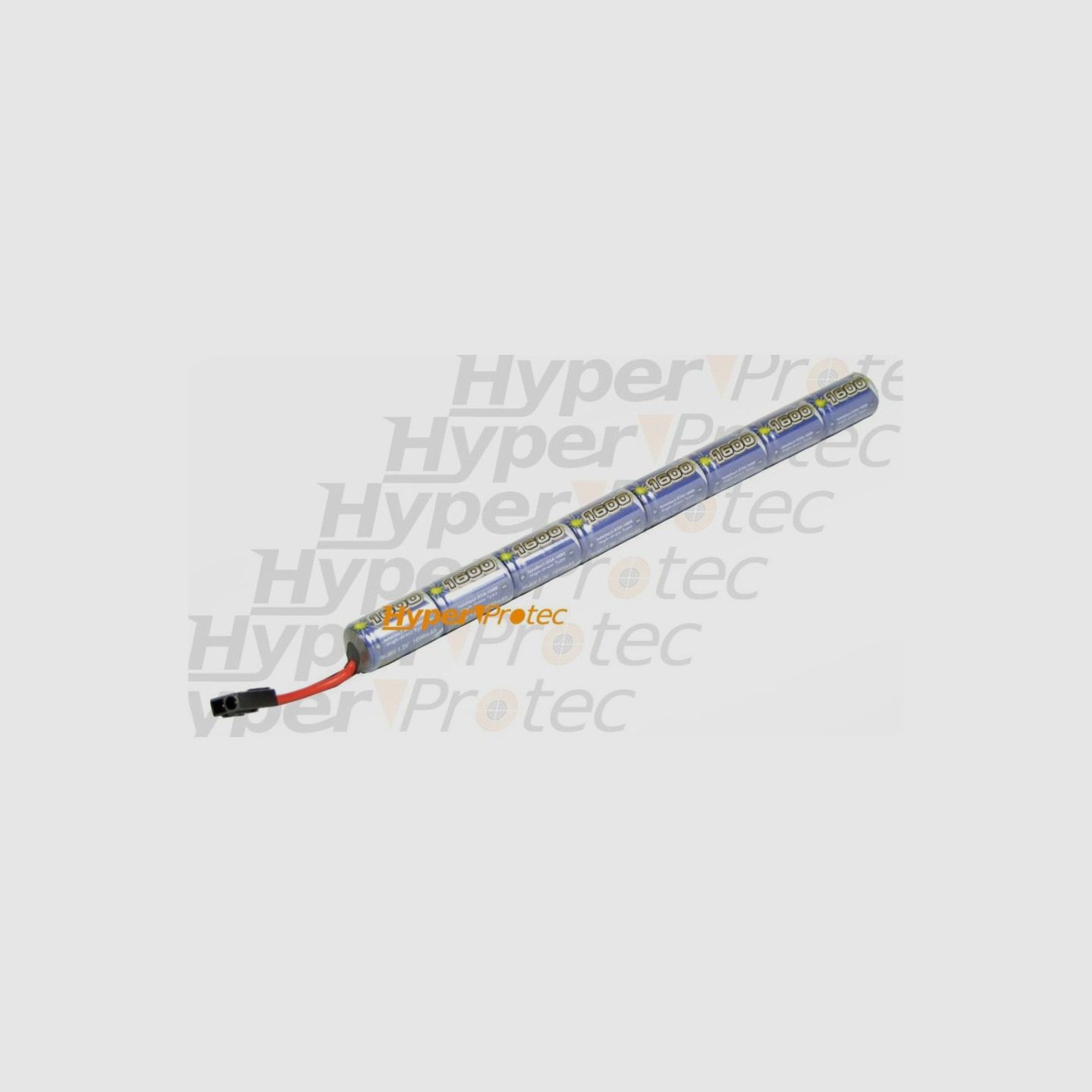 Elektrische Batterie 1600 mAh 9.6V Typ Stab mini