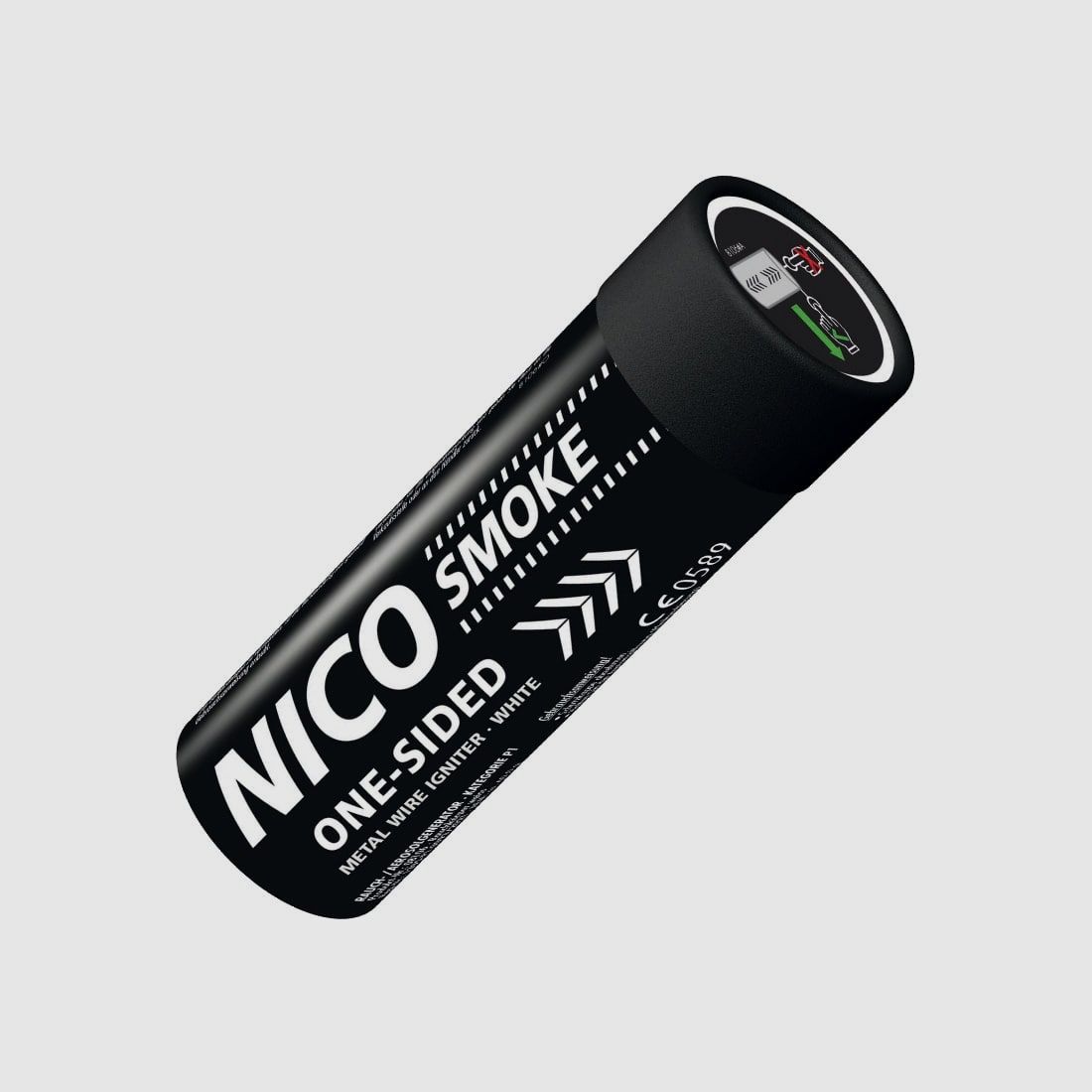 NICO 80 secondi granata di fumo per paintball (bianco)