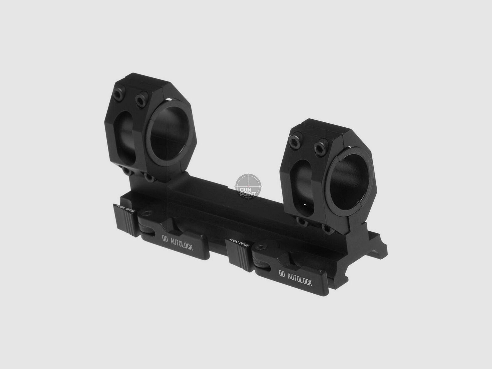 Aim-O Tactical Mount Base 25.4mm / 30mm-Schwarz