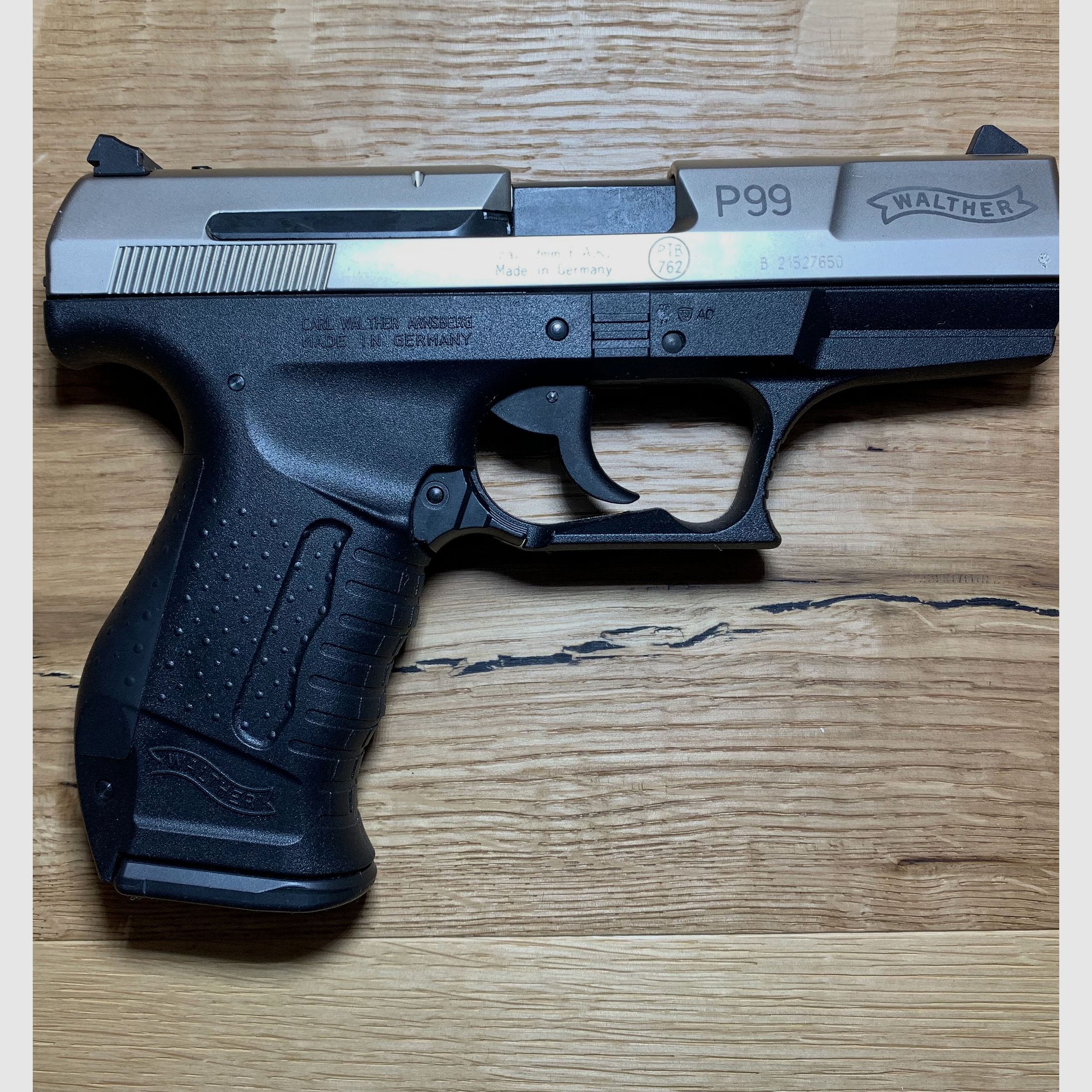 Walther P99 signal pistol 9mm P.A.K. in bicolor, Umarex