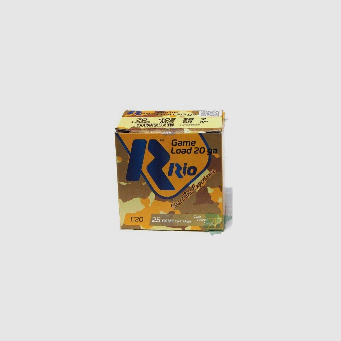 Kiste Patronen RIO Kal. 20 28gr