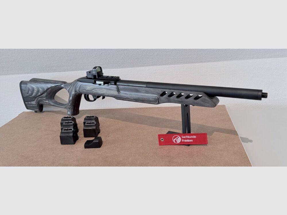 Ruger 10/22 Target Lite – Noblex Red Dot – 5 Chargeurs