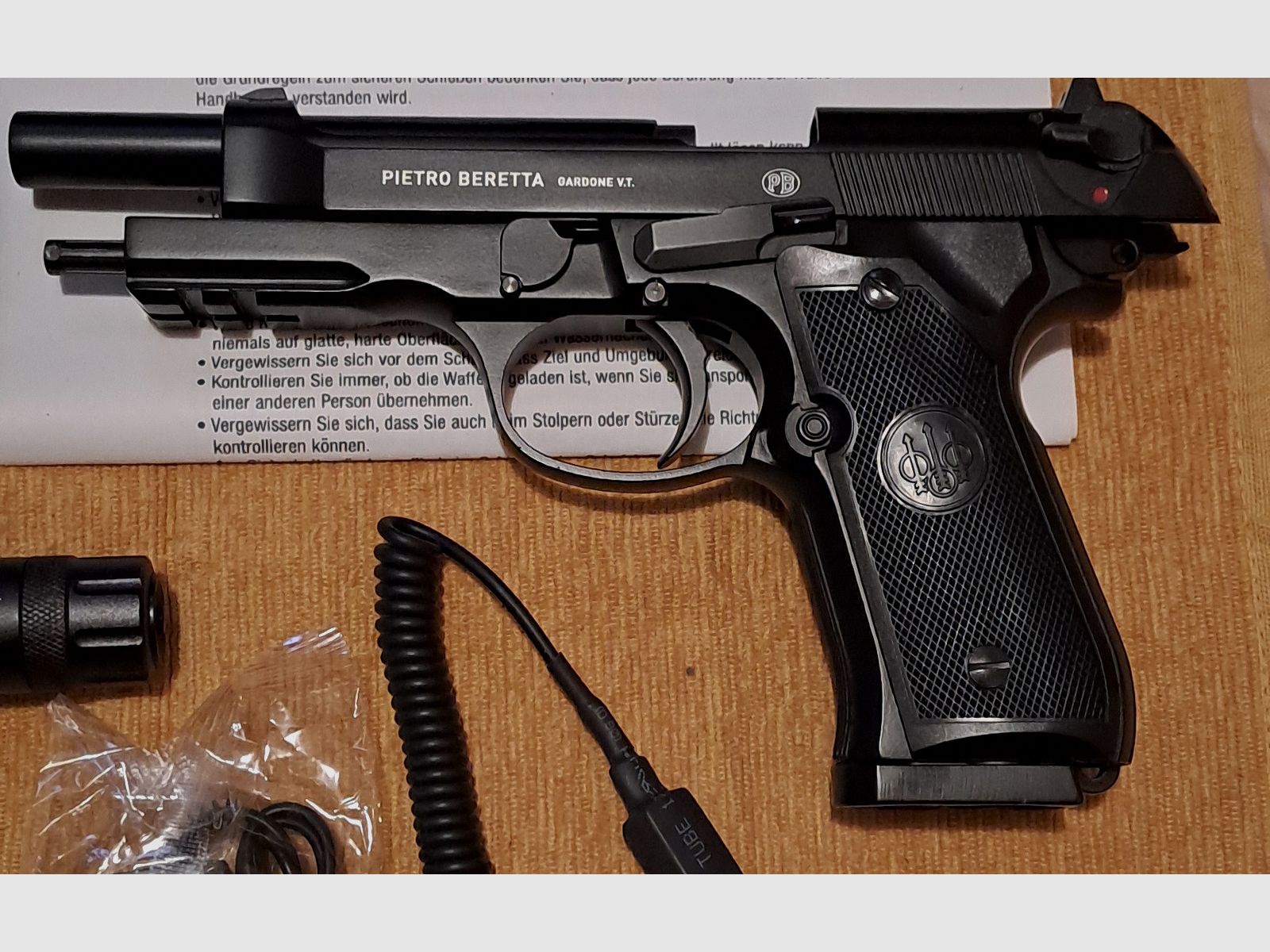 Beretta Mod. 92 A1, CO2, cal. 4,5mm (.177) automatica