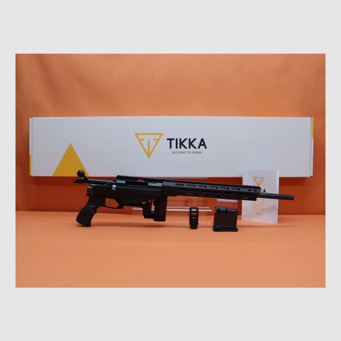Tikka Rep. rifle 6.5mm Creedmoor Tikka T3x TACT A1 Tactical 20" match barrel/muzzle brake/M-LOK/folding stock, image 3 of 4