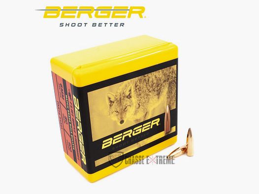 100 Kogels BERGER Kal 6mm 80gr FB Varmint