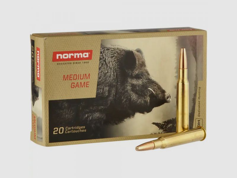 NORMA VULKAN 7x65R - 11,0G / 170 GRS. - CARTOUCHES DE FUSIL - 20 COUPS