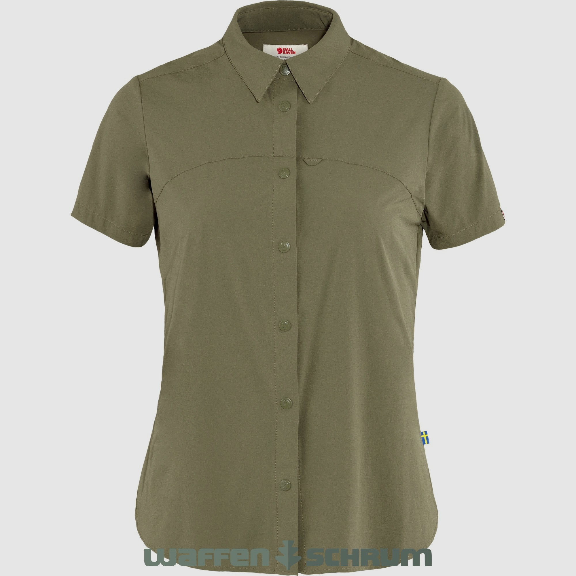 Bluzka Fjällräven krótki rękaw High Coast Light Green