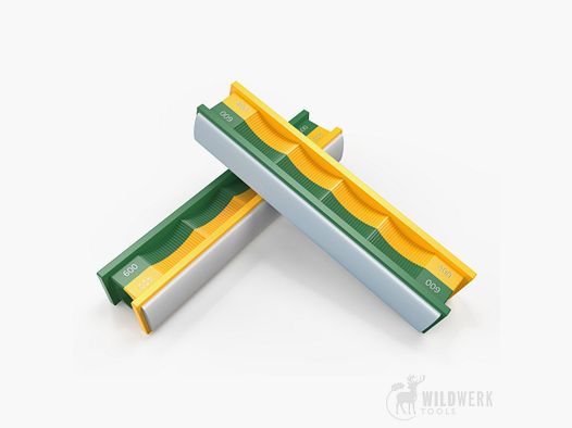 Wicked Edge Keramische Slijpsteen Set 400/600 voor Gebogen Messen