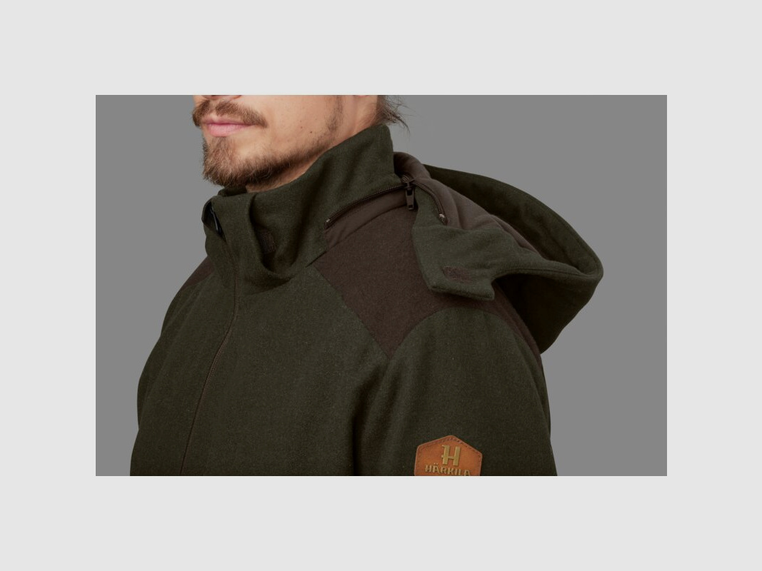 Härkila Metso Winterjas groen / Schaduwbruin