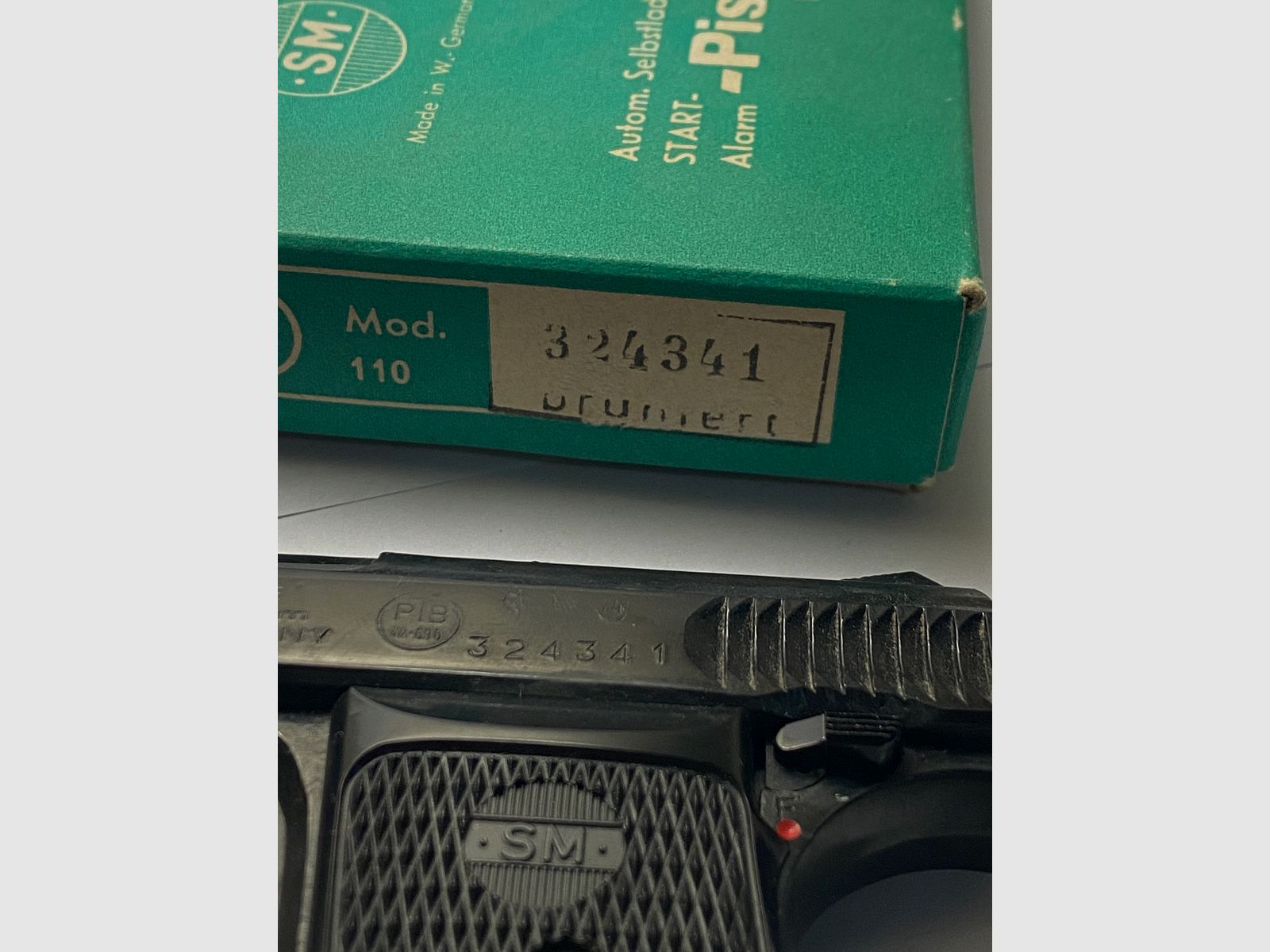 Pistola a salve SM 110a 8mm