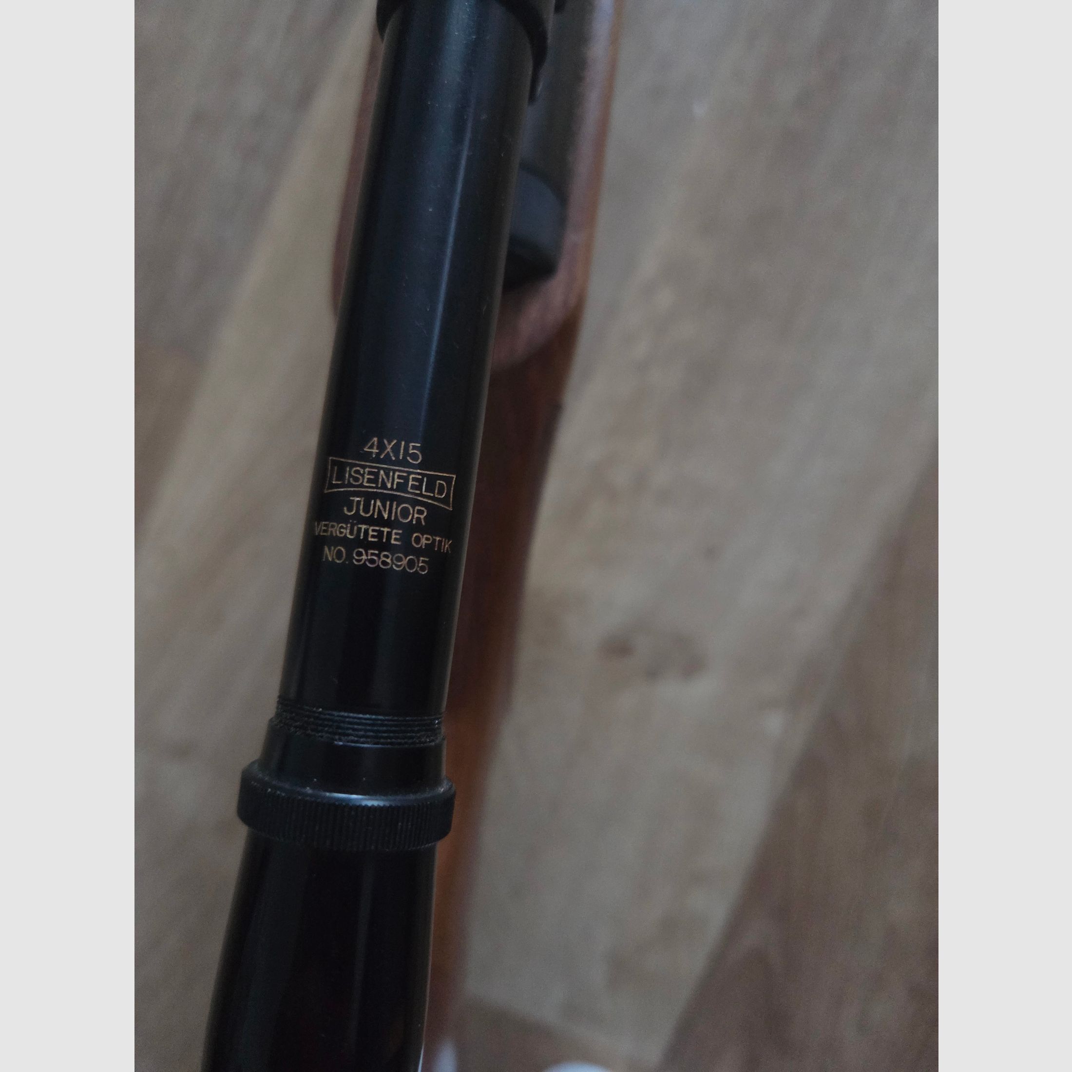 Diana Mod35 luchtgeweer + Lisenfeld Junior 4x15 richtkijker