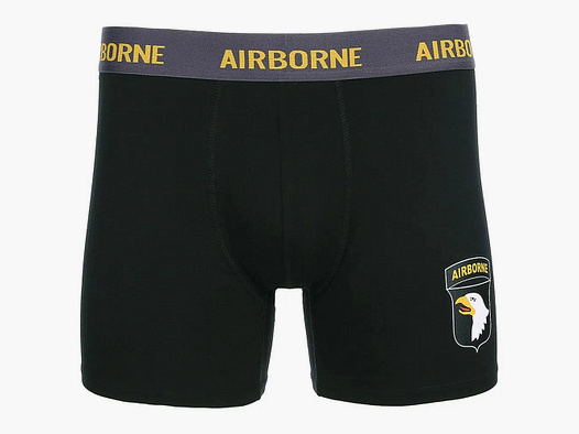 Fostex Fostex Garments Boxershorts 101st Airborne schwarz