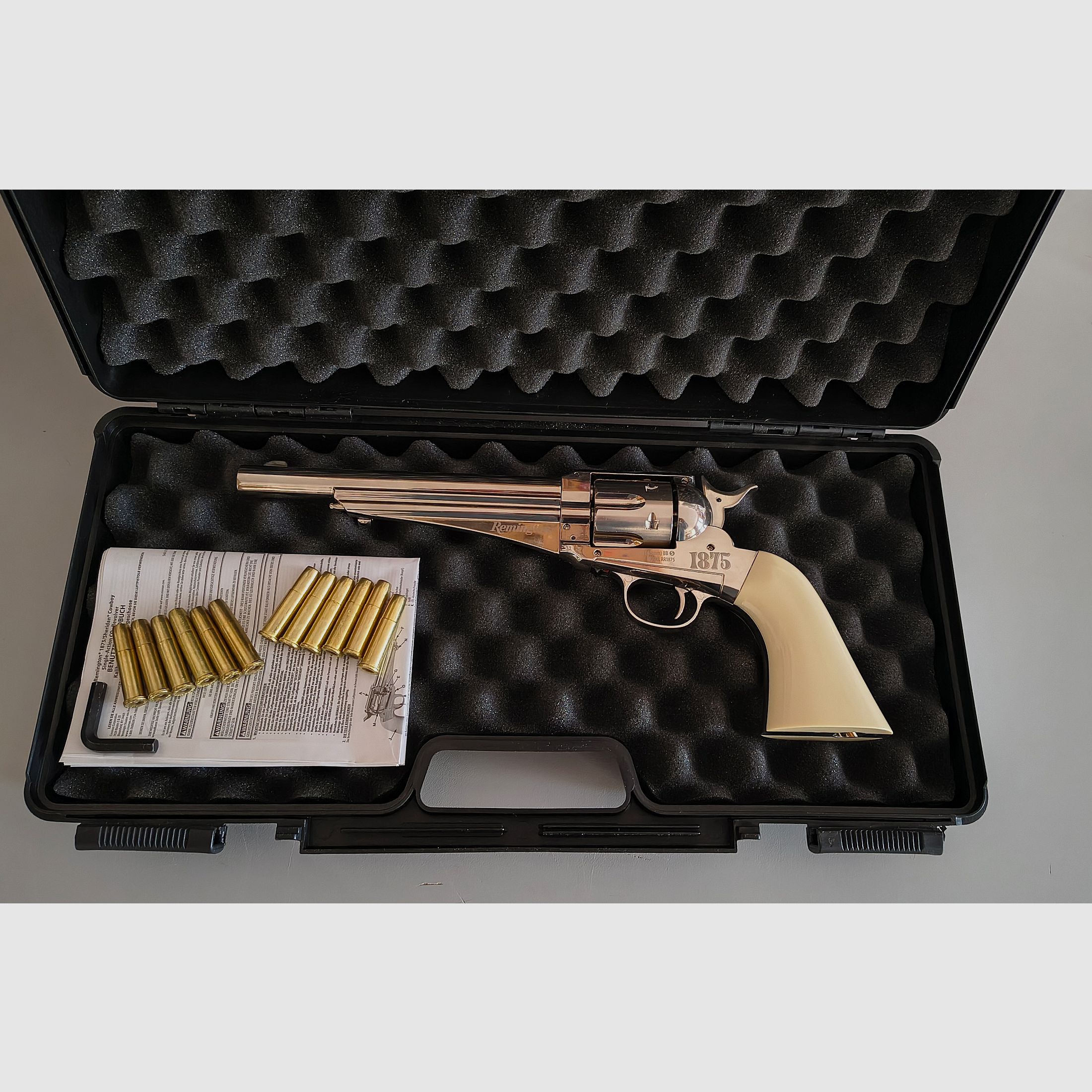 Crosman Remington 1875 CO2 Westernrevolver 4,5mm