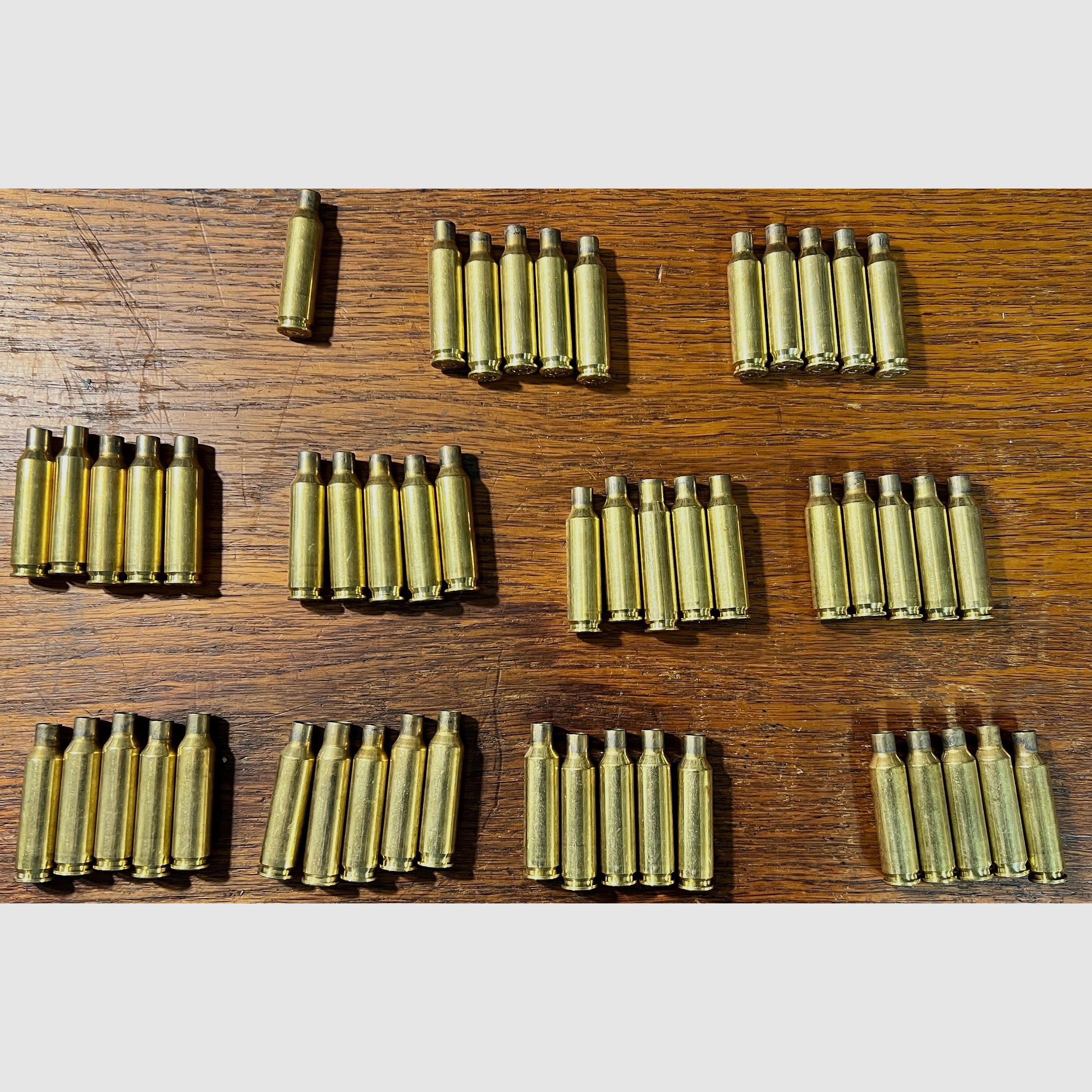 6,5 Creed. 1x Sparato