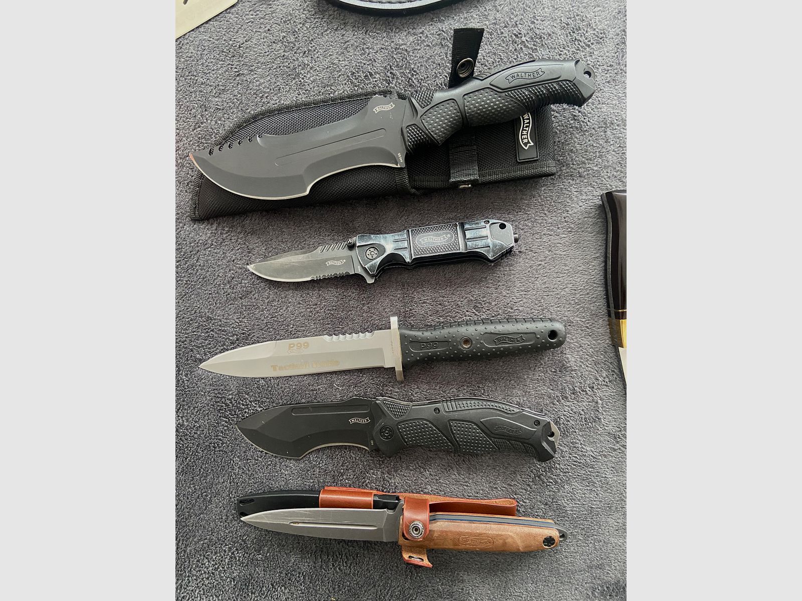 Große Messer-Sammlung aus Erbe (18-teilig) – Walther, Morakniv, Herbertz u.m. – ab 150€!