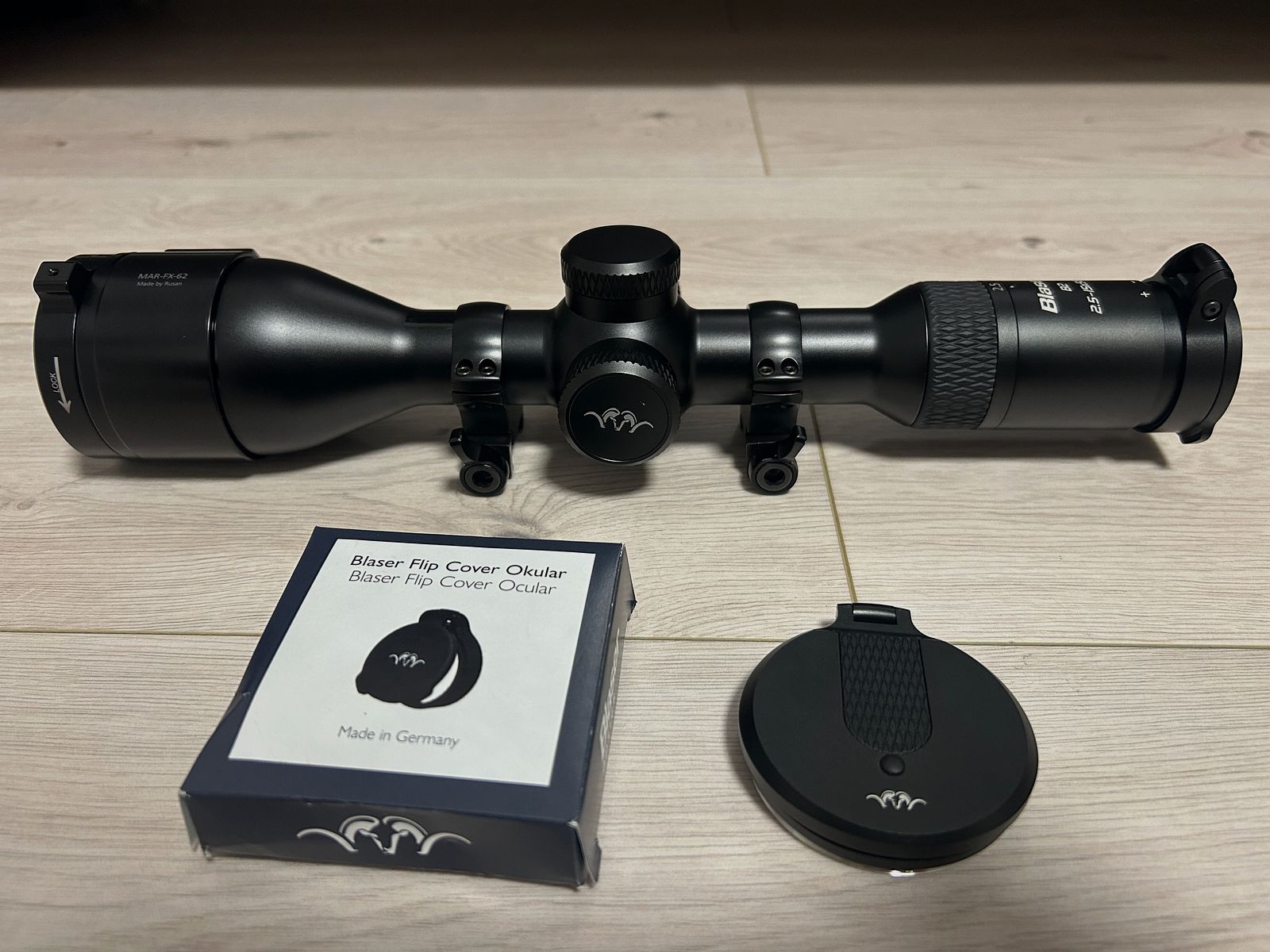 Blaser B2 2,5-15x56 Zielfernrohr + Zubehör