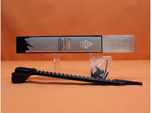 UTG - Leapers Kalashnikov AKM: Montaje de riel superior UTG (MNT-988Q) Sistema de riel Picatinny táctico QD de perfil bajo AK47