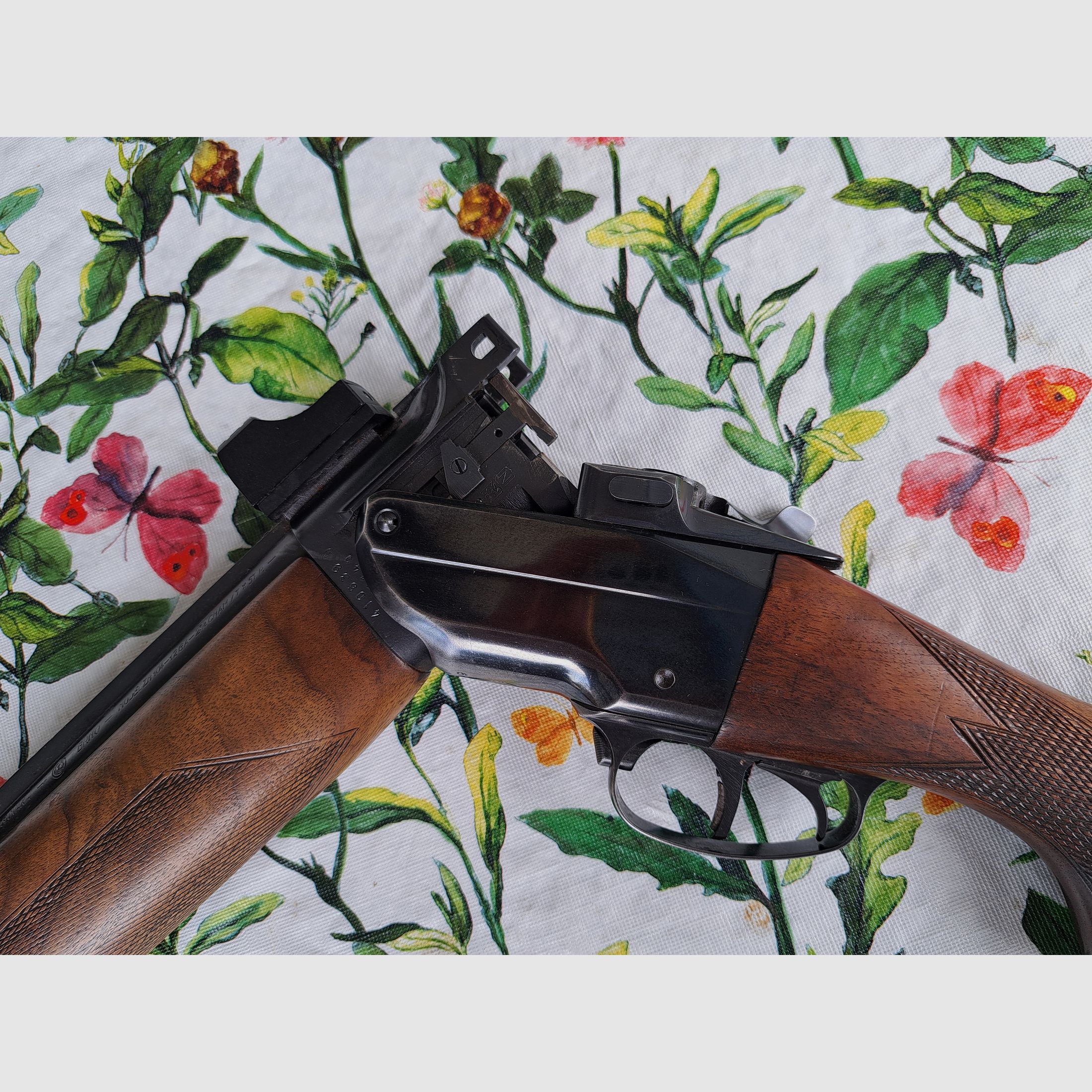 Brünner (CZ) ZH 104 Poldi Acero Especial con visor de punto rojo Docter