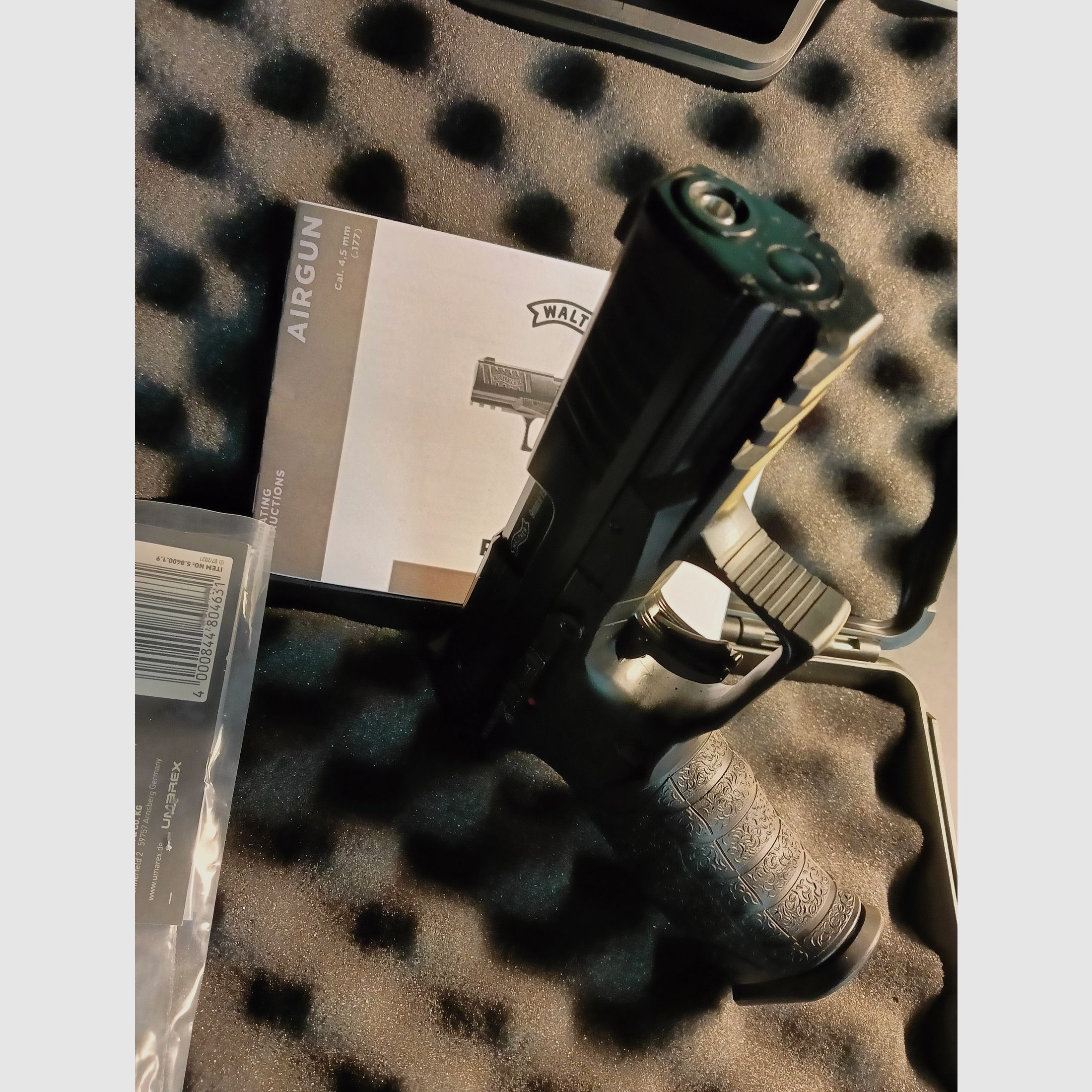 Umarex Walther PPQ M2 CO2 4,5mm Diabolos 21 Schuss Kettenmagazin TOP, Bild 4 von 15