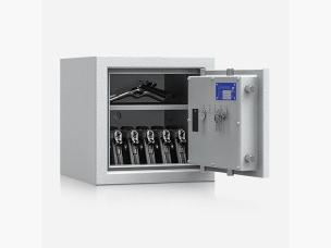 Armero "Safe4gun" Clase 1 gris claro con cerradura electrónica
