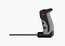 Real Avid Bore-Max Smart Rod Carbon-Reinigungsstab für Pistole, 9 Zoll