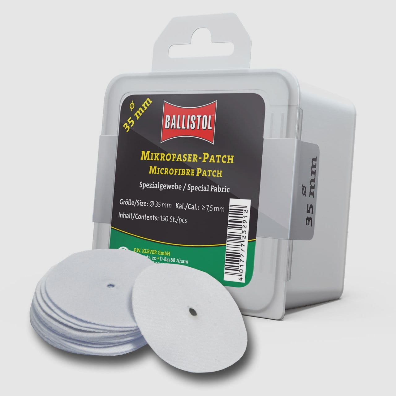 Ballistol Microfiber Patch Round