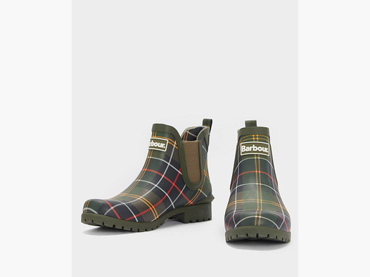 Botas de goma Barbour Wilton Tartan Cortas