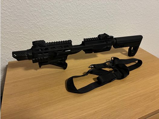Kit de conversion de crosse IMI Defense Kidon K1 pour Glock - Noir