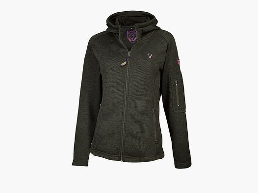 Hubertus Damen-Strickfleecejacke